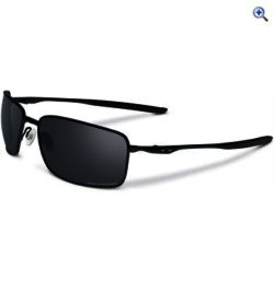 Oakley Polarised Square Wire Sunglasses (Matte Black/Black Iridium Polarised) - Colour: Matte Black